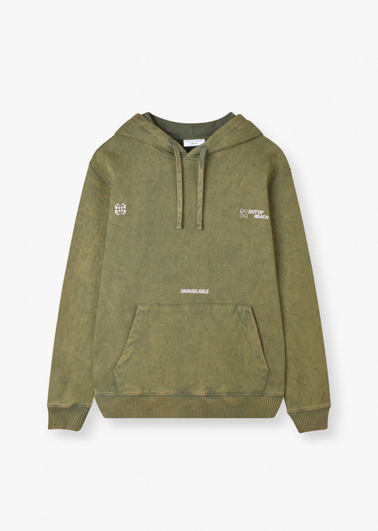 heavyweight printed hoodie