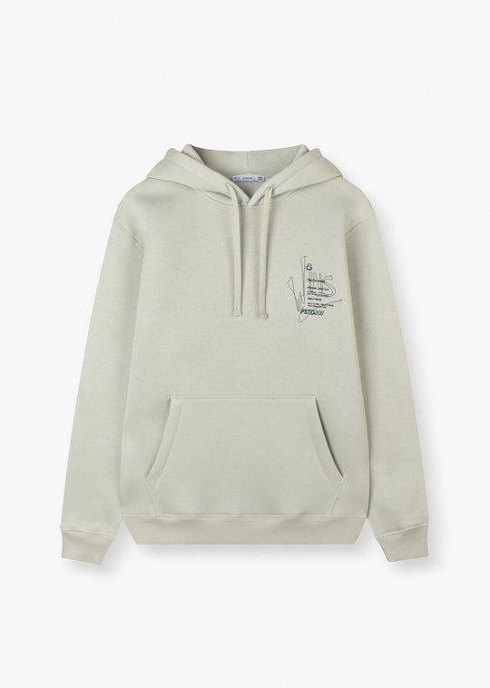 oversize printed hoodie